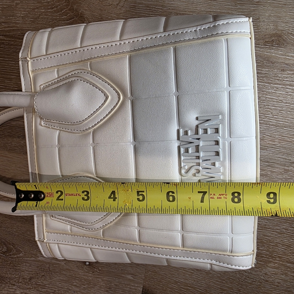 Steve Madden White Tote Bag - Picture 10 of 10